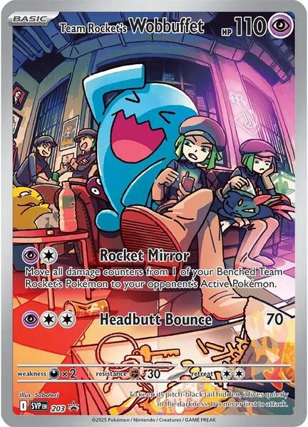 Team Rocket's Wobbuffet card image