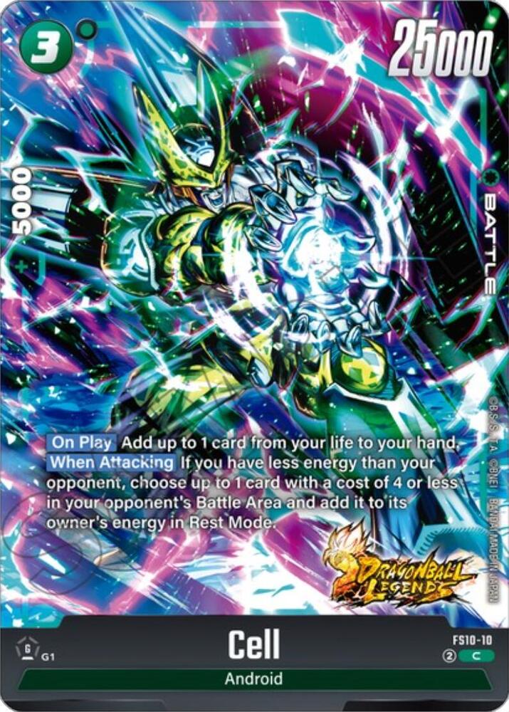 Cell - Starter Deck 10: Giblet - Dragon Ball Super: Fusion World