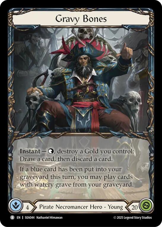 Gravy Bones // Treasure Island - High Seas - Flesh and Blood TCG