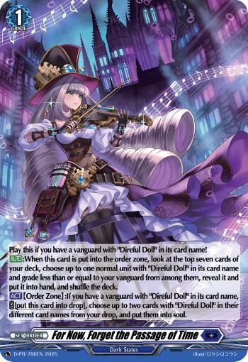 For Now, Forget the Passage of Time (Foil)