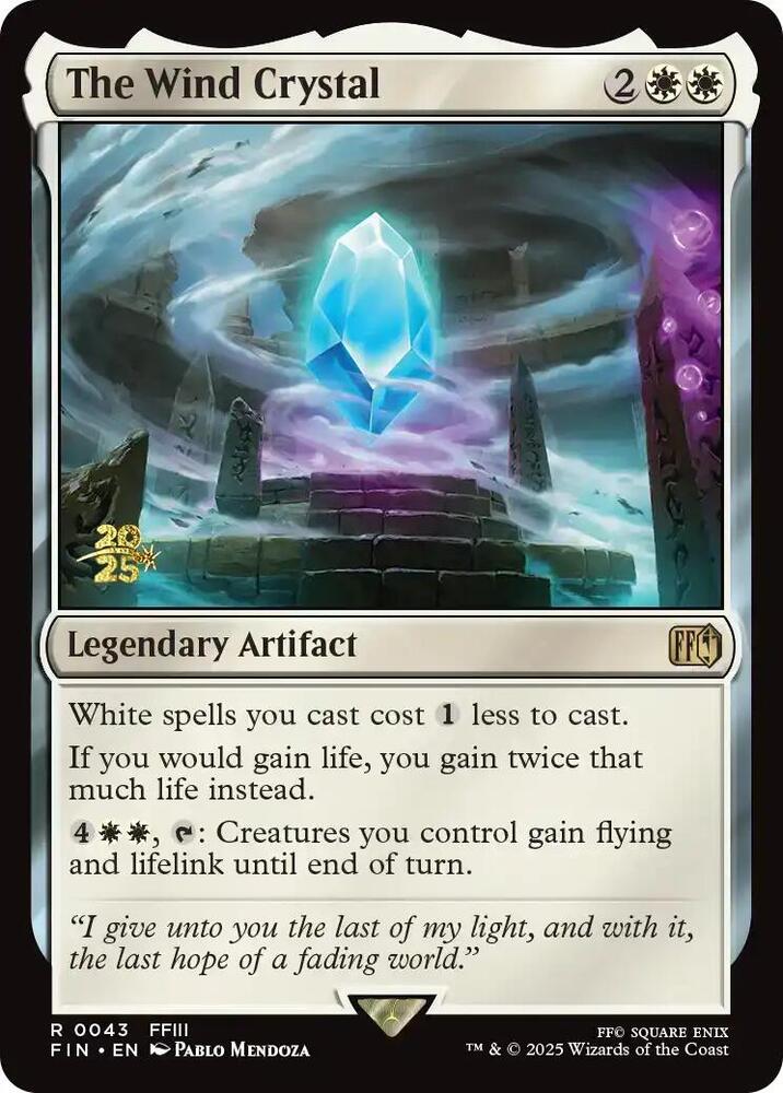 The Wind Crystal - Prerelease Cards - Magic: The Gathering