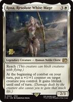 Rosa, Resolute White Mage - Prerelease Cards - Magic: The