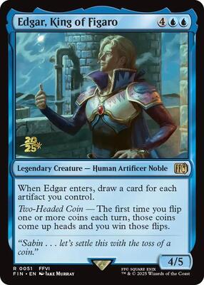 Edgar, King of Figaro #51 – Prerelease Cards (Rare)