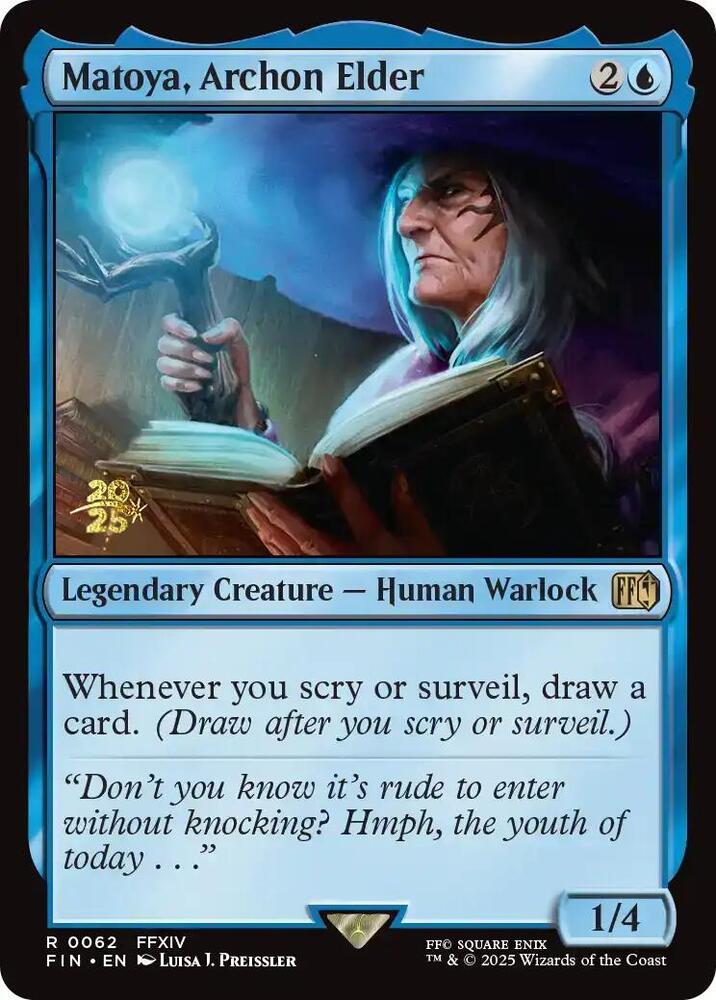Matoya, Archon Elder #62s — Final Fantasy Promos