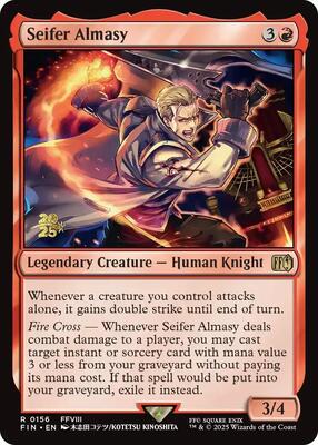 Seifer Almasy #156 – Prerelease Cards (Rare)