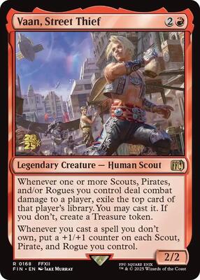 Vaan, Street Thief #168 – Prerelease Cards (Rare)