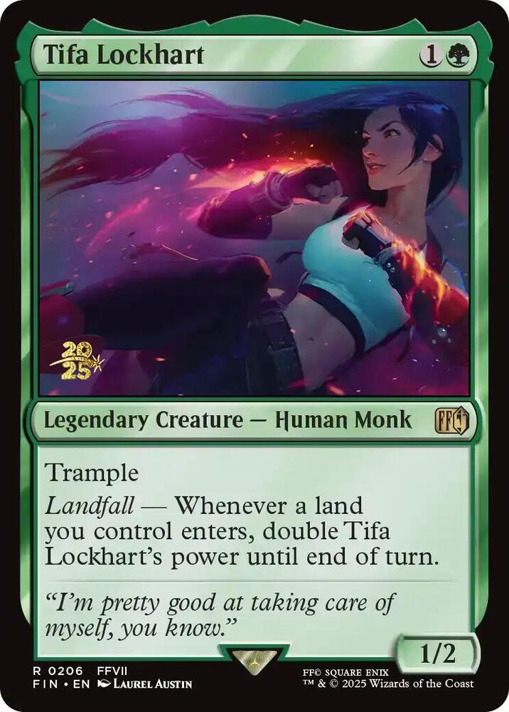 Tifa Lockhart - Prerelease Cards - Magic: The Gathering