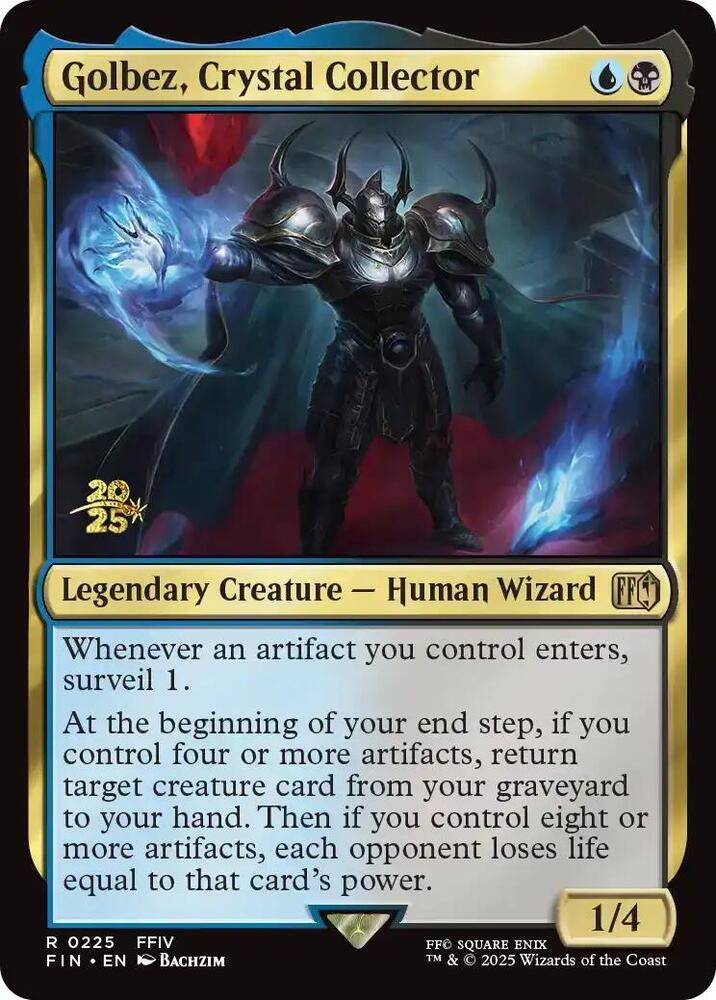 Golbez, Crystal Collector #225s — Final Fantasy Promos