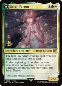 Serah Farron - Prerelease Cards - Magic: The Gathering card