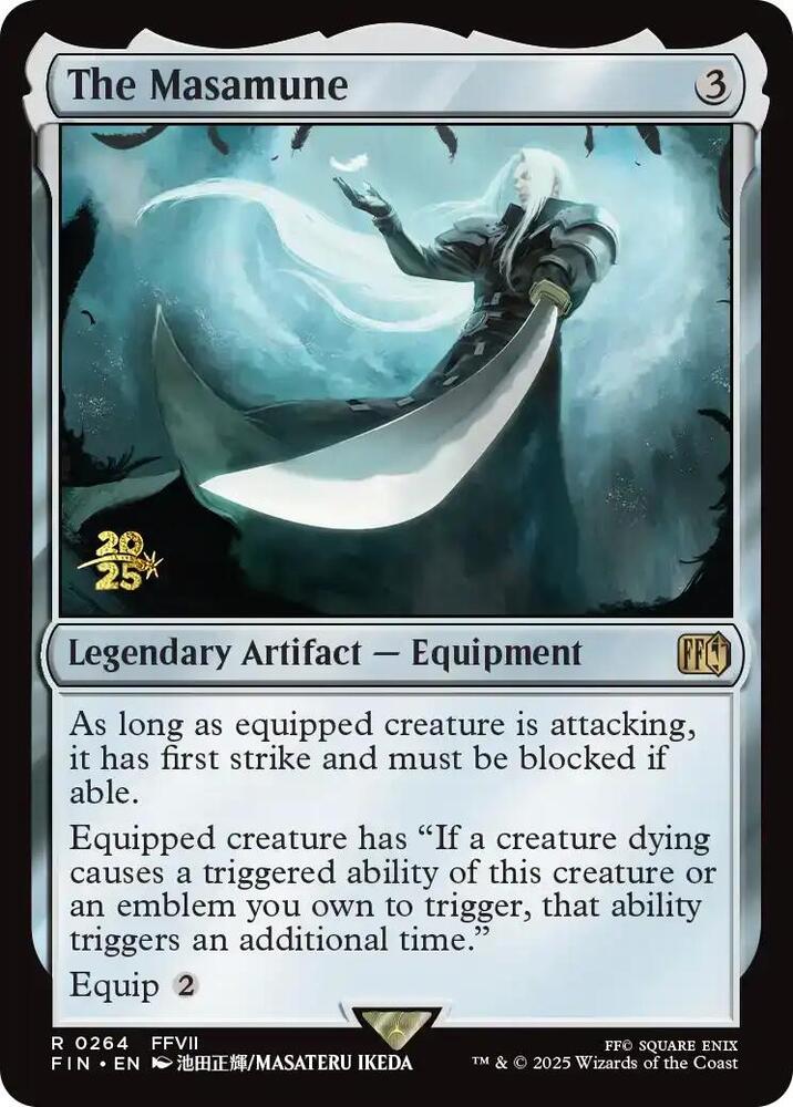 The Masamune - Prerelease Cards - Magic: The Gathering