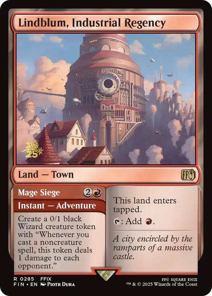 Lindblum, Industrial Regency // Mage Siege #285s — Final Fantasy Promos