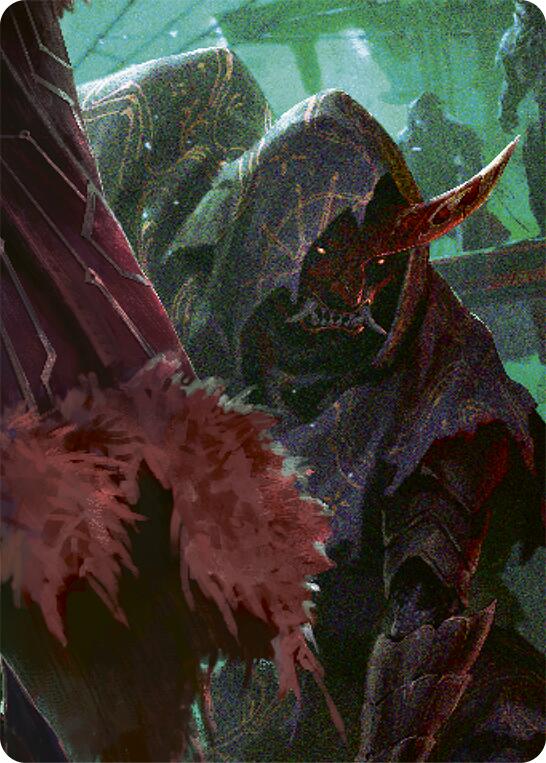 Uzuri, Switch Blade // Emperor, Dracai of Aesir Double Sided Art Card (Middle Left)
