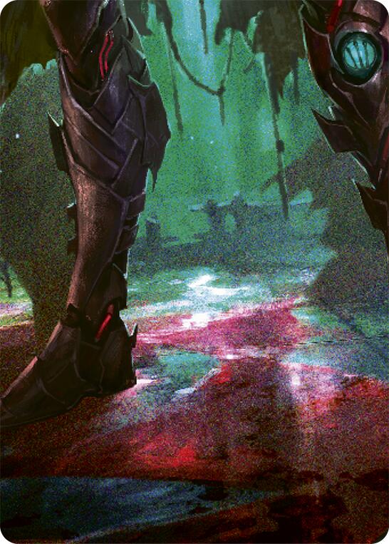 Uzuri, Switch Blade // Emperor, Dracai of Aesir Double Sided Art Card (Bottom Center)