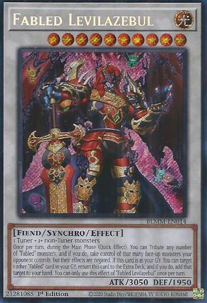Fabled Levilazebul - Battles of Legend: Monster Mayhem - YuGiOh