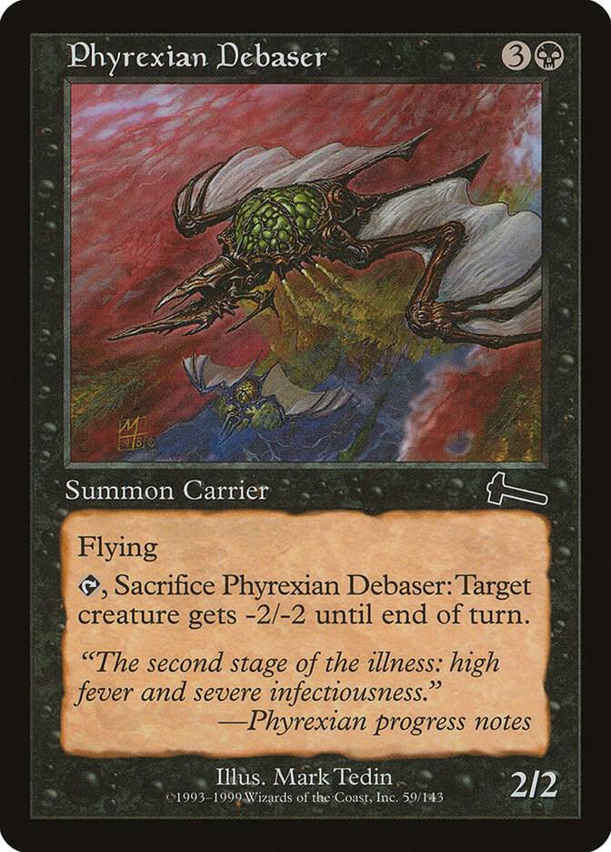 Phyrexian Debaser - Urza's Legacy - Magic: The Gathering