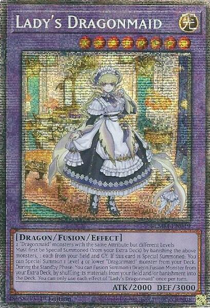 遊戯王 BLMM-EN049 ドラゴンメイド・ラティス Lady's Dragonmaid (英語版 1st Edition スターライトレア) Battles of Legend：Monster Mayhem 635935_in_600x600.jpg