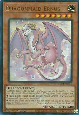 Dragonmaid Ernus - Battles of Legend: Monster Mayhem - YuGiOh