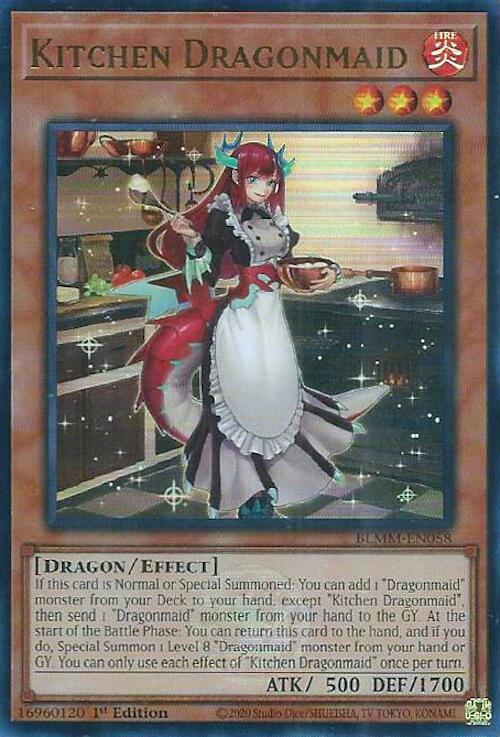 Kitchen Dragonmaid - Battles of Legend: Monster Mayhem - YuGiOh