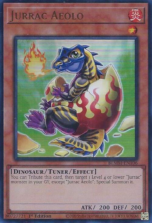Jurrac Aeolo - Battles of Legend: Monster Mayhem - YuGiOh