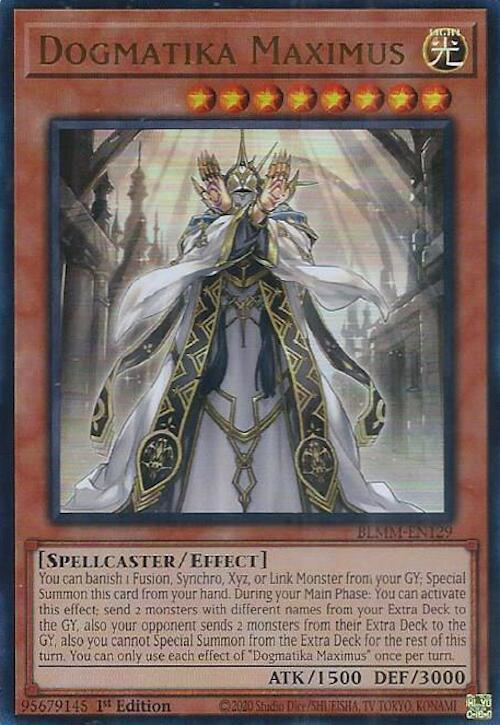 Dogmatika Maximus - Battles of Legend: Monster Mayhem - YuGiOh