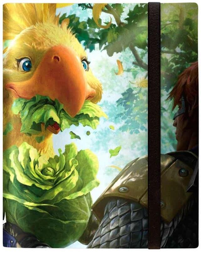 final fantasy mtg folder Fantasy: 12 Pocket PRO Binder friction material and side final fantasy card binder Pre-Order]