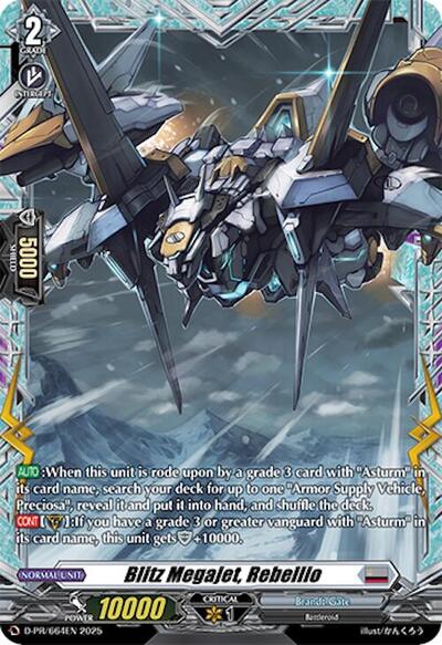 Blitz Megajet, Rebellio