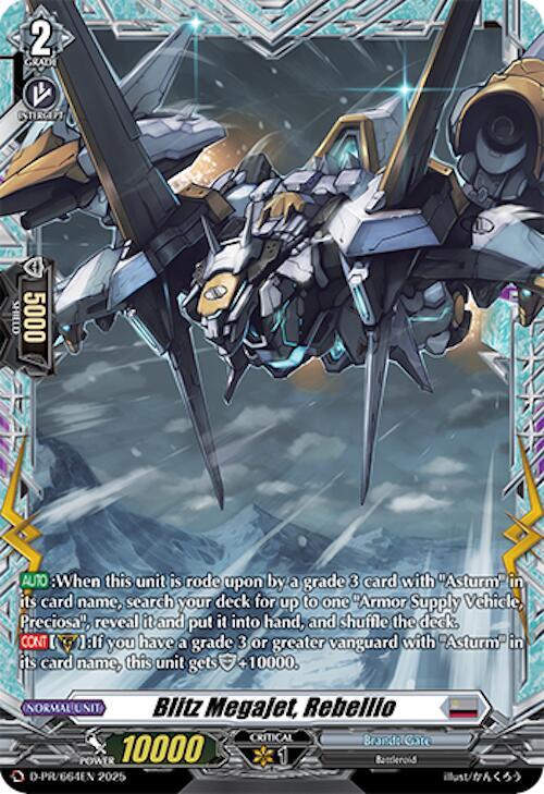Blitz Megajet, Rebellio