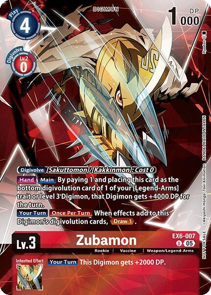 Zubamon (Versus Monsters Legend Pack 2025) - Versus Monsters
