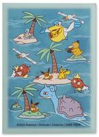 pokémon sunny sea card sleeves Amazon.com: Pokémon Center: Pokémon TCG: Sunny Sea Card Sleeves (65 Sleeves)  : Toys & Games main image 1