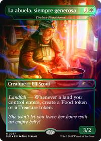La abuela, siempre generosa - Tireless Provisioner (Rainbow Foil) (Foil)