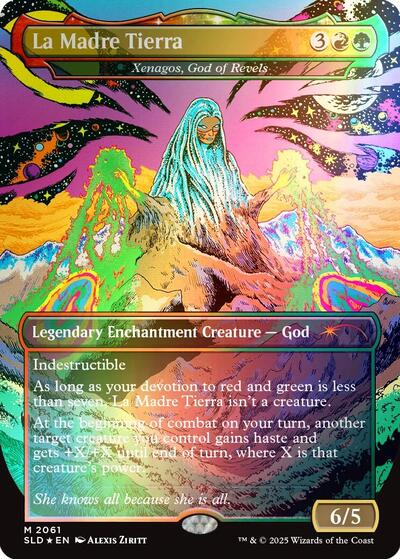 La Madre Tierra Xenagos God of Revels Rainbow Foil