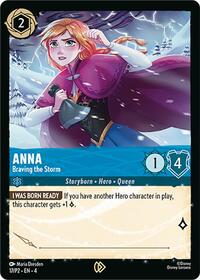Anna - Braving the Storm (Disney Lorcana Promo Cards)