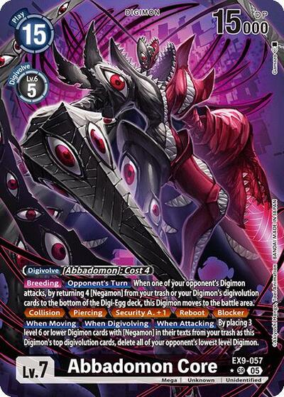 Abbadomon Core (Alternate Art) Versus Monsters card price