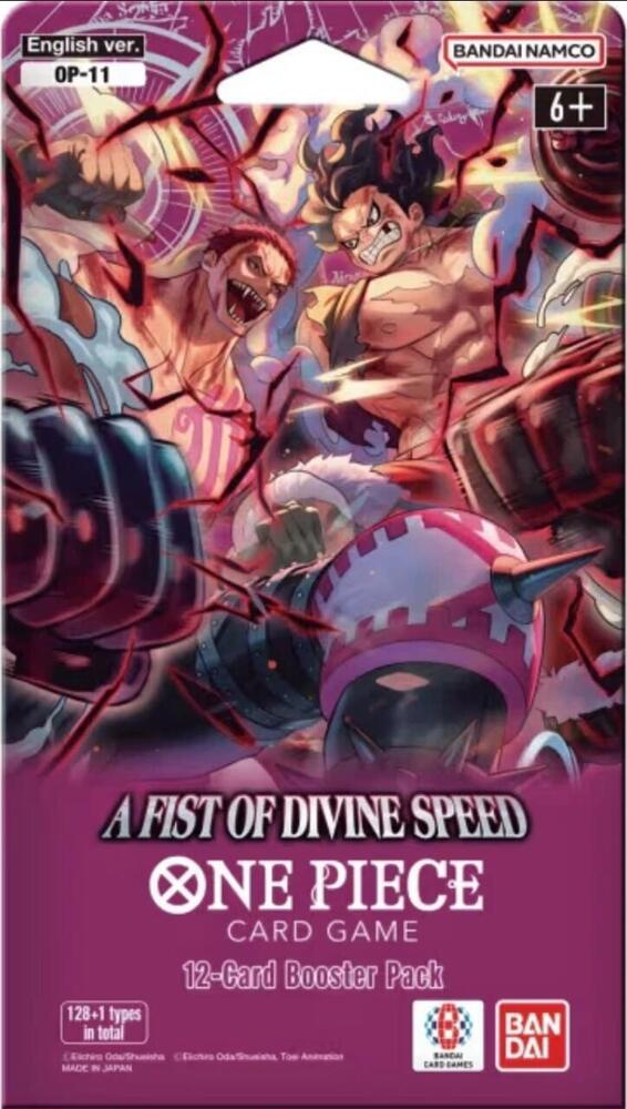 A Fist of Divine Speed - Sleeved Booster Pack - A Fist of Divine