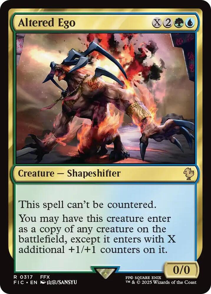 Altered Ego (Surge Foil) - Commander: FINAL FANTASY - Magic: The Gathering - TCGplayer.com Altered Ego (Surge Foil) - Commander: FINAL FANTASY - Magic: The Gathering - TCGplayer.com