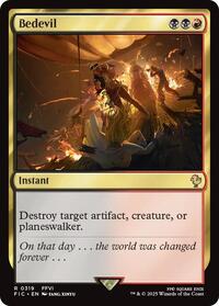 Bedevil (Surge Foil) - Commander: FINAL FANTASY - Magic: The Gathering card