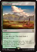 Brushland (Surge Foil) - Commander: FINAL FANTASY - Magic: The