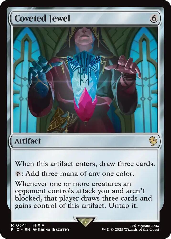 Coveted Jewel (Surge Foil) - Commander: FINAL FANTASY - Magic: The