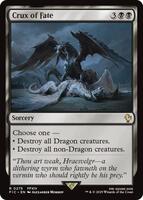 mtg 大学創始ドラゴン プロモ foil ５種類コンプセット edh stx Crux of Fate (Surge Foil) - Commander: FINAL FANTASY - Magic: The