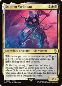 Estinien Varlineau (Surge Foil) - Commander: FINAL FANTASY - Magic: The Gathering card