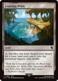 Evolving Wilds (Surge Foil) (Commander: FINAL FANTASY)