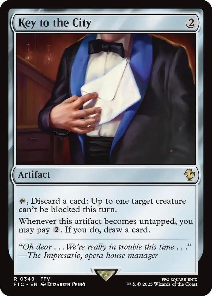 Key to the City (Surge Foil) - Commander: FINAL FANTASY - Magic