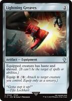 Lightning Greaves (Surge Foil) - Commander: FINAL FANTASY - Magic