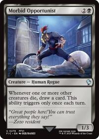 Morbid Opportunist (Surge Foil) - Commander: FINAL FANTASY - Magic: The Gathering card