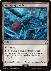 Nesting Grounds (Surge Foil) - Commander: FINAL FANTASY - Magic: The Gathering card