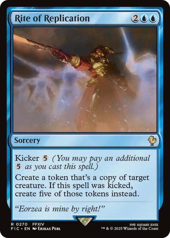 Rite of Replication (Surge Foil) - Commander: FINAL FANTASY