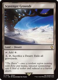 Scavenger Grounds (Surge Foil) - Commander: FINAL FANTASY - Magic: The Gathering card