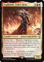 Sephiroth, Fallen Hero (Surge Foil) - Commander: FINAL FANTASY