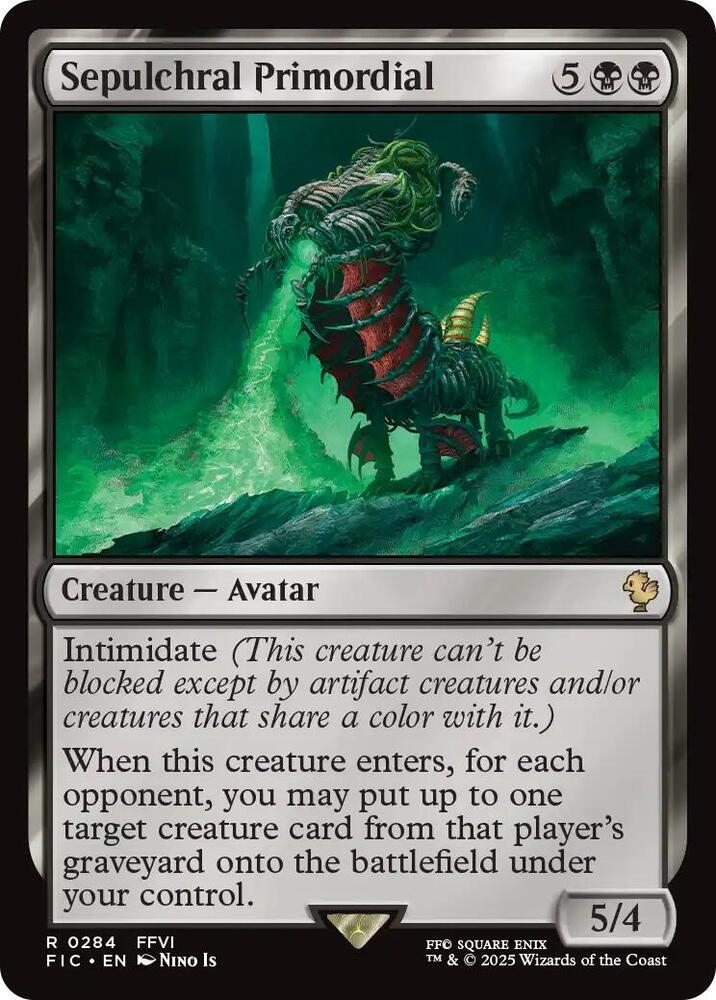 Sepulchral Primordial (Surge Foil) - Commander: FINAL FANTASY