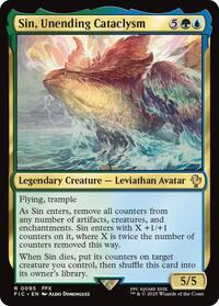 Sin, Unending Cataclysm (Surge Foil) condition prices